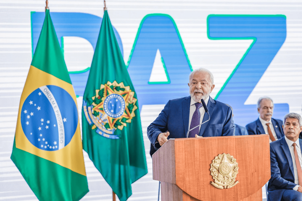  Presidente da República, Luiz Inácio Lula da Silva, durante Lançamento do Programa de Ação na Segurança (PAS) e assinatura de atos.  Palácio do Planalto, Brasília - DF.  Foto: Ricardo Stuckert